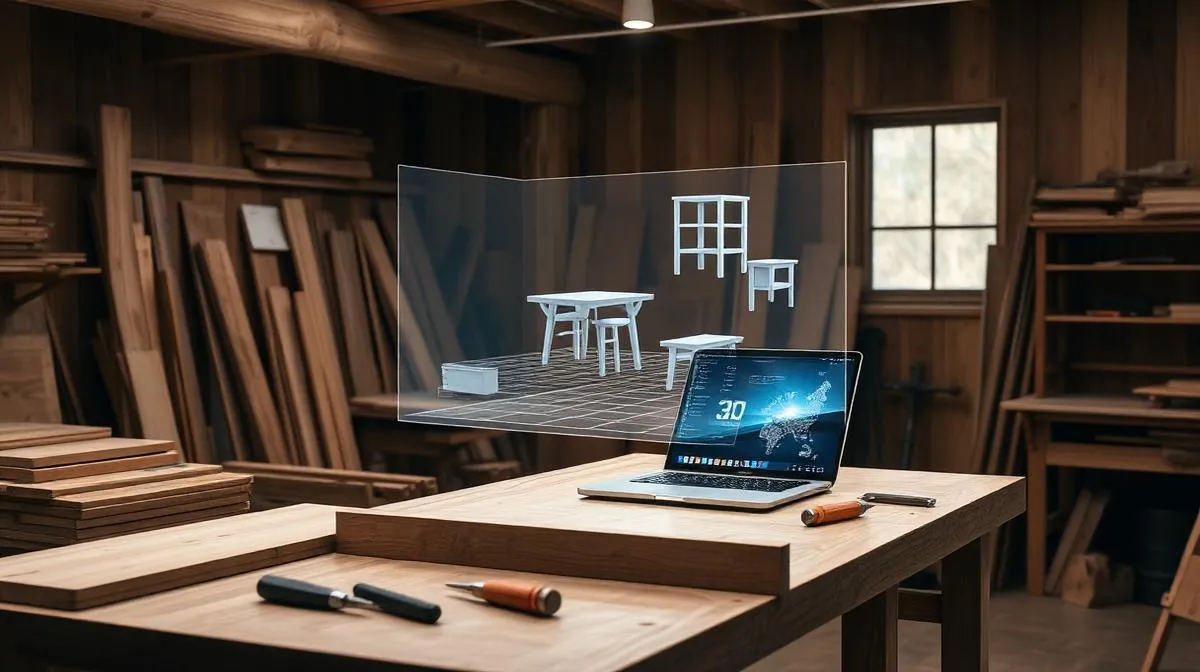 Woodworking Plans with 3D Preview